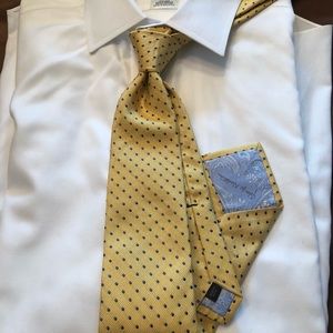 John W. Nordstrom Yellow Silk Tie